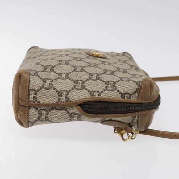 GUCCI GG Plus Supreme Shoulder Bag Pvc Beige Gold - Picture 4 of 16